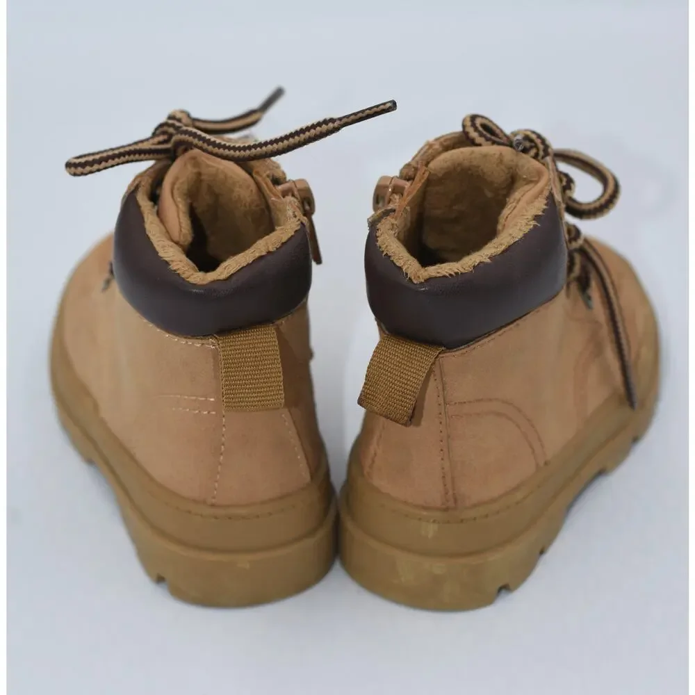 H&M Boy or Girl Warm-Lined Combat Boots Unisex Size 5.5